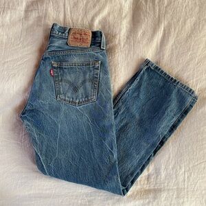Vintage Distressed Levi’s 501 Jeans